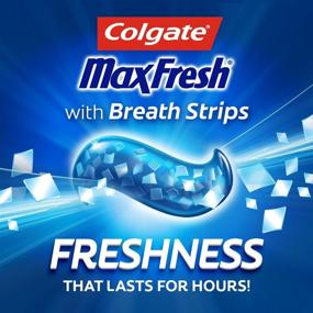 img 2 attached to Get Long-lasting Cool Mint Freshness with Colgate 🌬️ Max Fresh Toothpaste - Pack of 3 (6oz Each)