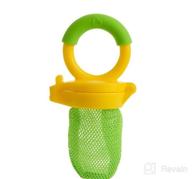 img 1 attached to Review: Munchkin Fresh Food Feeder - 2 Pack, Blue/Green - Affordable & Convenient review by Kim Sanchez