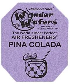 img 1 attached to 🍹 Pina Colada Air Fresheners - Wonder Wafers 25 CT, Individually Wrapped