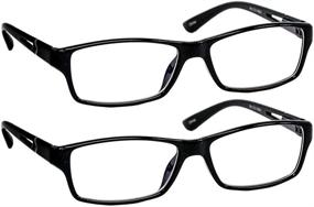 img 4 attached to 👓 TruVision Readers 9604HP: Anti Blue Light Computer Reading Glasses - Unisex with Comfort Spring Hinges