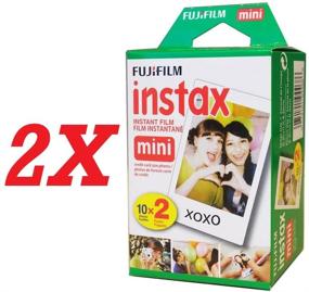 img 2 attached to Набор фотокамеры Fujifilm Instax Mini 9: включает 40 листов инстант-фильма Fuji Instax, чехол с галактическим рисунком, набор из различных рамок, фотоальбом, 4 цветных фильтра и многое другое!