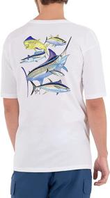 img 2 attached to Guy Harvey Sleeve T Shirt X Large Men's Clothing for Shirts