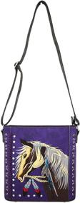 img 3 attached to 👜 Стильные сумки для женщин "Ковбойка Запада" с скрытыми ремнями через плечо: идеальное сочетание моды и функциональности!