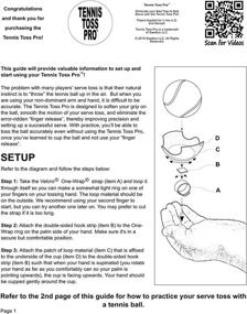 img 1 attached to 🎾 Master Your Tennis Serve Toss with Tennis Toss Pro - Enhance Your Game with the Best Toss for Ultimate Success!