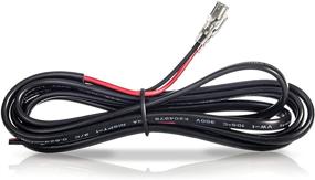 img 1 attached to 🔌 KASSupply 12V Lead Acid Battery Connector Cable, 5-Foot Length, with 0.250" Quick Connect/Disconnect F2 Terminals and Transparent Inserts, Sealed Lead Acid Battery Connection Cable