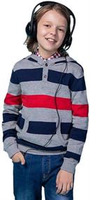 img 2 attached to 👕 Benito Benita Pullover Sweater Sweatshirt: Stylish Boys' Clothing in Fashion Hoodies & Sweatshirts