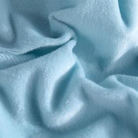 img 1 attached to 🌌 Wajade Faux Fur Plush Galaxy Blue Comforter Set - 3PC Full/Queen Microfiber Soft Warm Quilt Set for Cozy Bedding