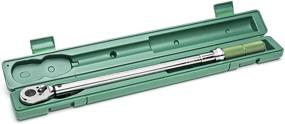 img 2 attached to SATA ST96312SC Adjustable Torque Wrench: All Steel Construction, Dual Scale, 40-200 Nm, with Storage Case