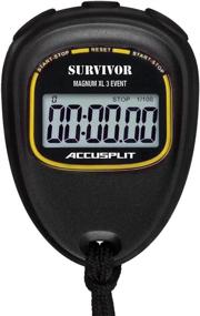 img 1 attached to ⏱️ ACCUSPLIT Survivor - S3E EVENT Stopwatch with Large Magnum Display, Black