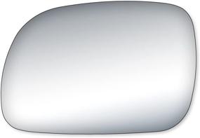 img 1 attached to 🔍 Enhanced Replacement Mirror Glass: Fit System Driver Side for Chrysler Town & Country, Dodge Caravan, Grand Caravan, Plymouth Voyager