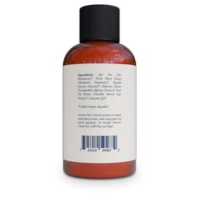 img 3 attached to 🌿 Christina Moss Naturals 4oz Unscented Facial Toner: Organic Aloe & Witch Hazel, Tightens Pores, Hydrates & Refines Skin, pH Balance, Reduces Redness & Excess Oils - No Harmful Chemicals Included