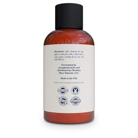 img 2 attached to 🌿 Christina Moss Naturals 4oz Unscented Facial Toner: Organic Aloe & Witch Hazel, Tightens Pores, Hydrates & Refines Skin, pH Balance, Reduces Redness & Excess Oils - No Harmful Chemicals Included