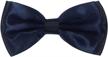 fashion tuxedo pre tied adjustable bowtie men's accessories logo