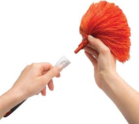 img 3 attached to Efficient Dusting with OXO Good Grips Microfiber Delicate Duster: A Gentle Touch for Delicate Surfaces