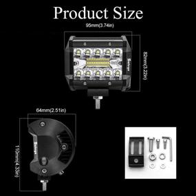 img 3 attached to SAFEGO Водонепроницаемая защита и гарантия для фар трактора и аксессуары освещения для освещения внедорожника и акцентного освещения.