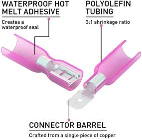 img 2 attached to 🔌 Sopoby 220Pcs Wire Spade Fully Insulated: Ultimate Solution for Secure and Efficient Electrical Connections