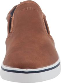 img 3 attached to 👟 Nautica Akeley Casual Canvas Sneaker - Boys' Shoes and Sneakers in Akeley Tan