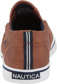 img 2 attached to 👟 Nautica Akeley Casual Canvas Sneaker - Boys' Shoes and Sneakers in Akeley Tan