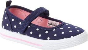 img 4 attached to 👧 Simple Joys by Carter's Toddler and Little Girls' (1-8 yrs) Mary Jane Shoe for Everyday Wear