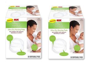 img 1 attached to 🧻 100 Count NUK Ultra Dry Disposable Nursing Pads