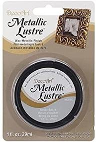 img 2 attached to 🎨 DecoArt 1-Ounce Silver ML03C-28 Metallic Lustre Wax, Spark, 1 Fl Oz (Pack of 1) - Enhancing SEO