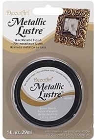 img 3 attached to 🎨 DecoArt 1-Ounce Silver ML03C-28 Metallic Lustre Wax, Spark, 1 Fl Oz (Pack of 1) - Enhancing SEO