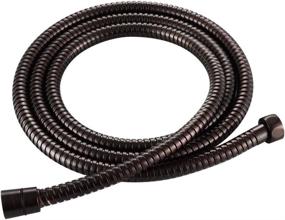 img 4 attached to 🚿 Weirun Bathroom Extended Length Replacement 79-Inch Oil Rubbed Bronze Stainless Steel Interlock Handheld Sprayer Shower Head Hose