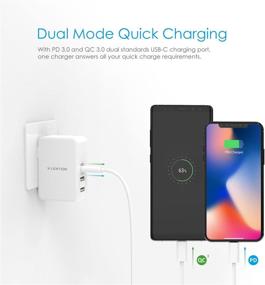 img 3 attached to 🔌 LENTION 45W USB C Wall Charger: Fast Charge PD Adapter for Apple iPhone 11/Pro/Max, iPad Pro, MacBook Air/Pro, Samsung S10/S9, Nintendo Switch, and more!