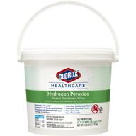 🔍 optimized search: clorox healthcare hydrogen peroxide disinfectant wipes, 185 count bucket (30826) logo