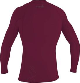 img 1 attached to UV Protection Long Sleeve Rash Guard for Men by Phantom Aquatics