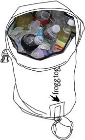 img 3 attached to 🐸 FROGG TOGGS FTX Gear PVC Tarpaulin Waterproof Dry Bag with Detachable Cooler Insert
