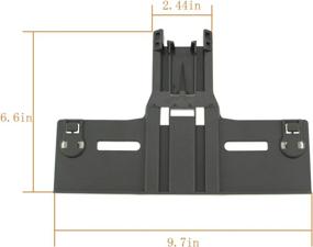 img 1 attached to 🧽 Whirlpool Dishwasher Rack Adjuster & Positioner Set: W10350376, W10195839, W10195840