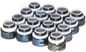 img 1 attached to 🛠️ COMP Cams 503-16 PTFE Valve Seals for .530" Guide Size, 11/32" Valve Stem - Set of 16