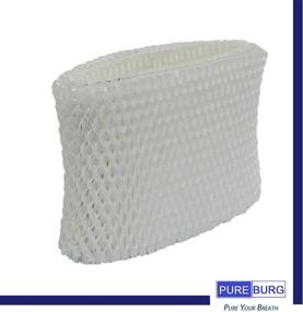 img 2 attached to 🔍 PURBURG 4-Pack Wick Filters for Kaz Vicks WF2, Vicks V3100, Vicks V3500N, Vicks V3500, Vicks V3700, Vicks V3800, Vicks V3900, Kaz 3020, Sunbeam 1118 Series, Honeywell HCM-350, Honeywell HCM-630, Honeywell HCM-300T, Relion WA-8D, Enviracaire ECM-500