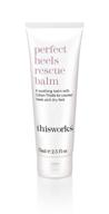 👣 thisworks perfect heels rescue balm: ultimate moisturizing foot balm for parched feet - 75ml, 2.5 oz logo