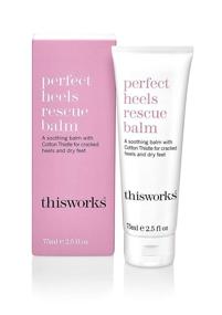 img 3 attached to 👣 thisworks Perfect Heels Rescue Balm: Ultimate Moisturizing Foot Balm for Parched Feet - 75ml, 2.5 oz