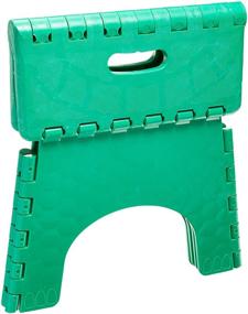 img 1 attached to 🪜 B & R Plastics 1016G Easy-Fold Green Step Stool