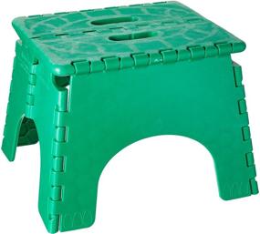 img 2 attached to 🪜 B & R Plastics 1016G Easy-Fold Green Step Stool