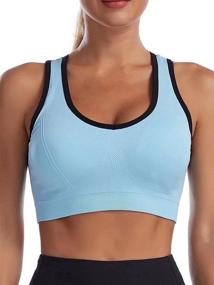 img 3 attached to 👗 Enhance Your Fitness Routine with Balanway Seamless Strappy Support Workout Clothing: Perfect for Lingerie, Sleep & Lounge