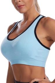 img 2 attached to 👗 Enhance Your Fitness Routine with Balanway Seamless Strappy Support Workout Clothing: Perfect for Lingerie, Sleep & Lounge