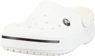 crocs 11989 cb ii 👞 white: stylish comfort for all-day wear logo