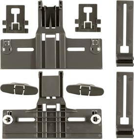 img 4 attached to 🔧 8-Packs of Upgraded Dishwasher Top Rack Adjuster for Kenmore Elite, KitchenAid, Whirlpool, and KitchenAid, with 0.9-Inch Diameter Wheels. Replacement for W10350374, W10350376 (2), W10195840 (2), W10195839 (2), and W10508950 (2).