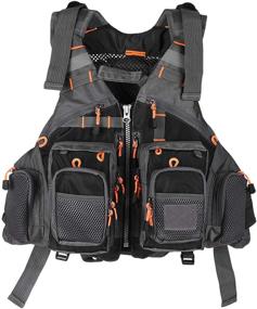 img 4 attached to 🎣 Lixada Outdoor Fishing Vest with Advanced Mesh Technology for Unmatched Breathability and Optimal Performance in Fly Fishing Activities