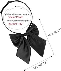 img 2 attached to Uxcell Adjustable Solid Bowknot Halter