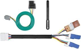 img 4 attached to 🚗 CURT 56225 Vehicle-Side Custom 4-Pin Trailer Wiring Harness for Nissan Frontier, Pathfinder, Xterra & Suzuki Equator