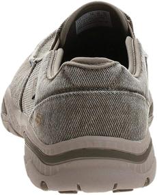 img 2 attached to 👞 Skechers Relaxed Fit Creston Moseco: Taupe Men's Moccasin Shoes - Premium Loafers & Slip-Ons