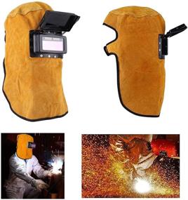 img 1 attached to 🔥 Welding Protection Darkening Cowhide Leather