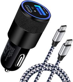 img 4 attached to Charger Adapter Cigarette Lighter Charging Car Electronics & Accessories