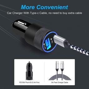img 2 attached to Charger Adapter Cigarette Lighter Charging Car Electronics & Accessories