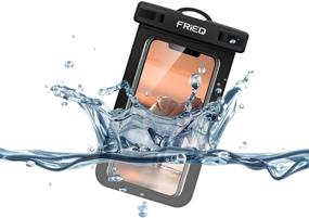 img 1 attached to 📱 FRiEQ Waterproof Case: Ultimate Protection for iPhone X/8/8plus/7/7plus/6s/6s plus/Samsung Galaxy S9/S9 Plus - IPX8 Certified, 100ft Depth (Black)